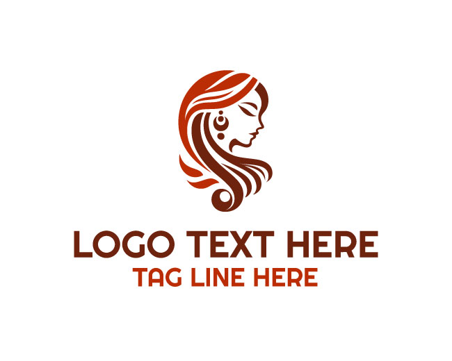 Tribe Beauty Woman Logo