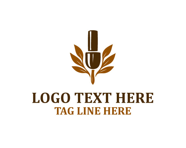 Manicure Nail Polish Logo