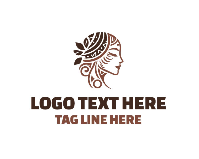 Tribal Pearl Beauty Logo