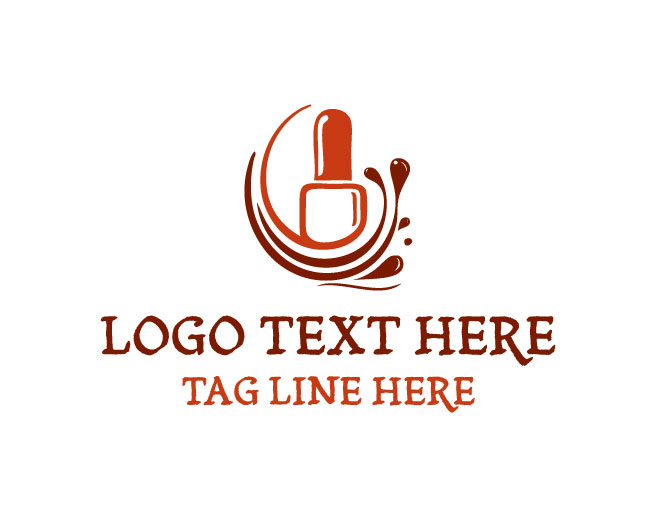 Fashionable Nail Polish Logo