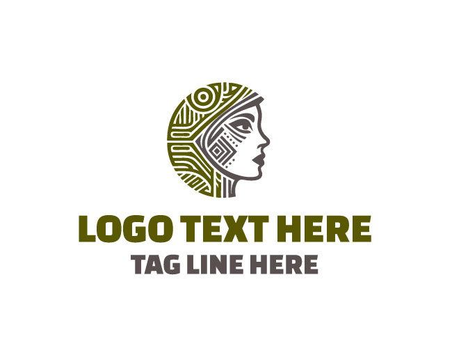  Tribal Velvet Woman Logo