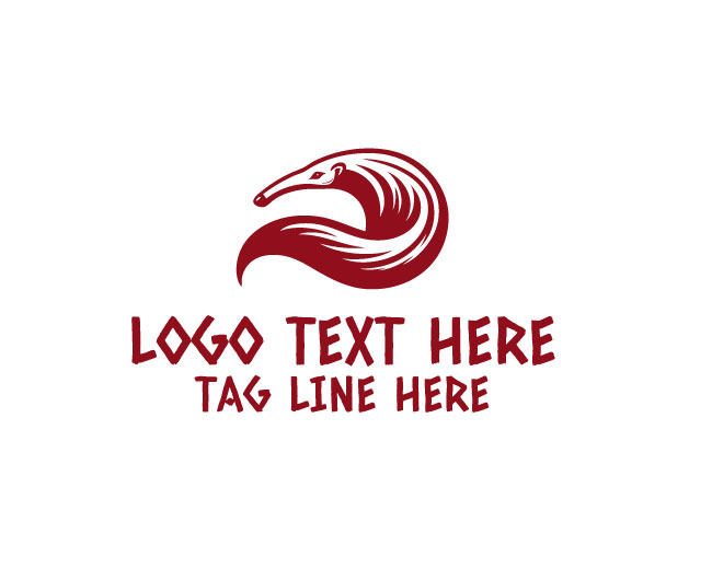 Anteater Minimal Logo