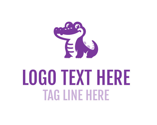 Happy Crocodile Logo