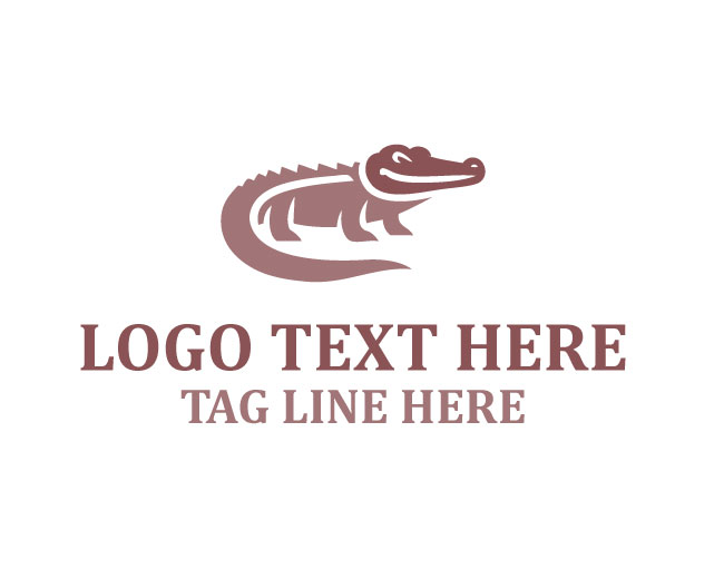Crocodile Mascot Logo