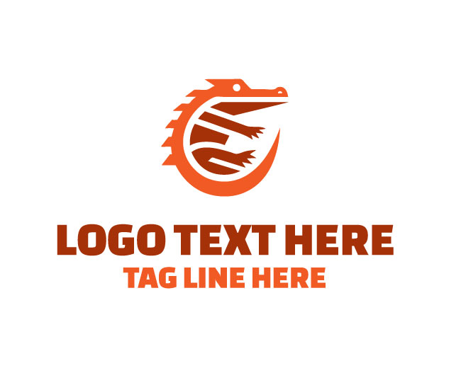 Premium Crocodile Logo