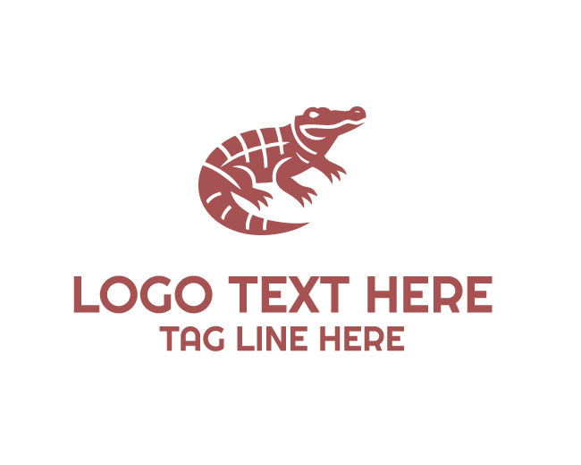 Bold Crocodile Logo