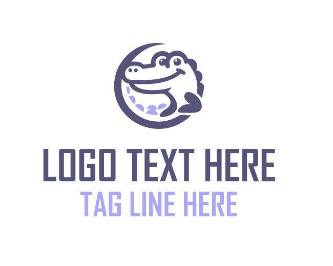 Reptile Crocodile Logo
