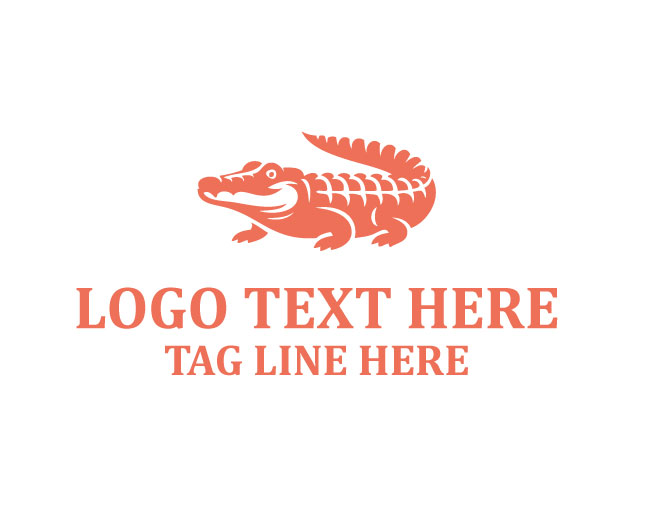 Powerful Crocodile Logo