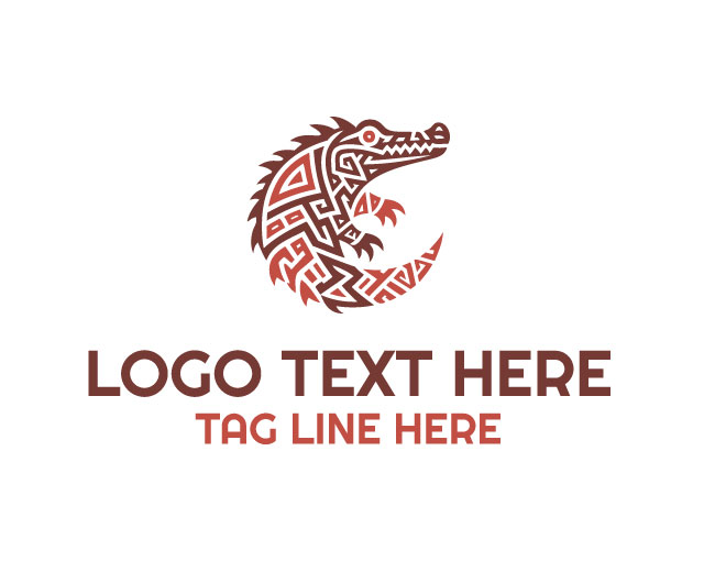 Tribe Crocodile Logo