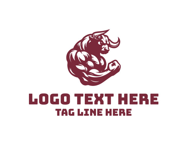 Muscular Bull Hardcore Logo