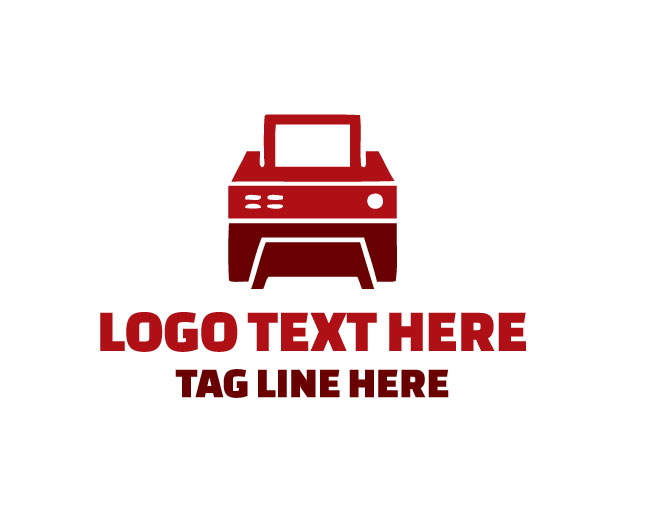 Modern Printer Logo