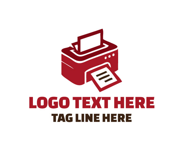 Colorful Printer Logo