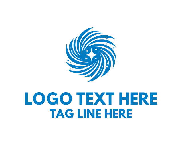 Dreamy Star Swirl Logo