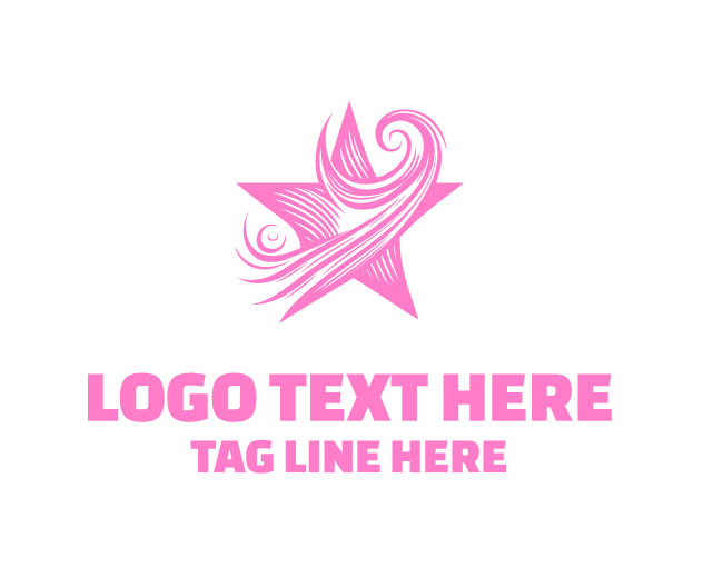 Aurora Star Swirl Logo