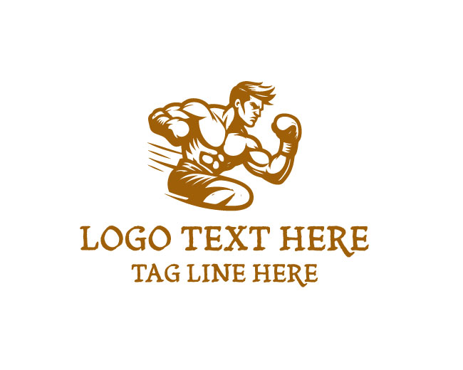 Knockout Boxer Logo