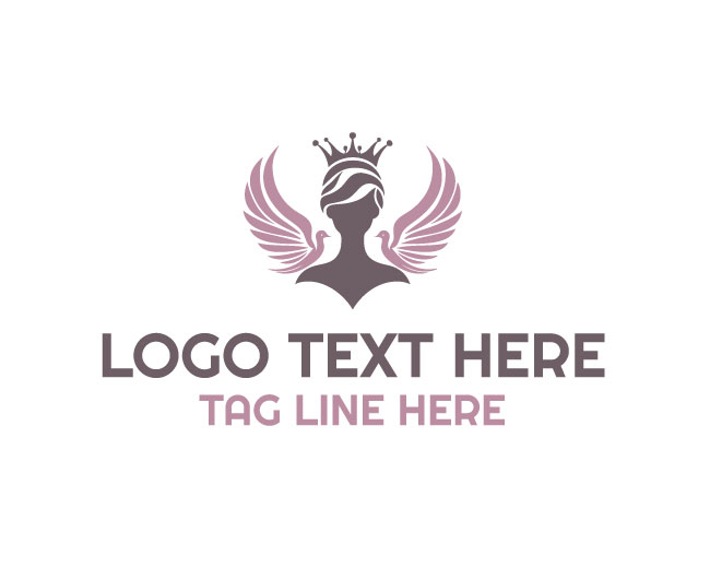 Princess Flying Birds Logo