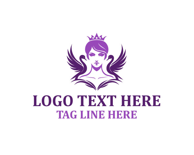 Princess Wings Birds Logo
