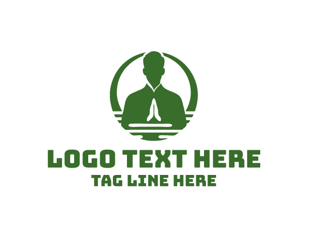 Religious Man Logo