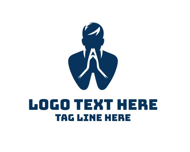  Premium Faith Man Logo