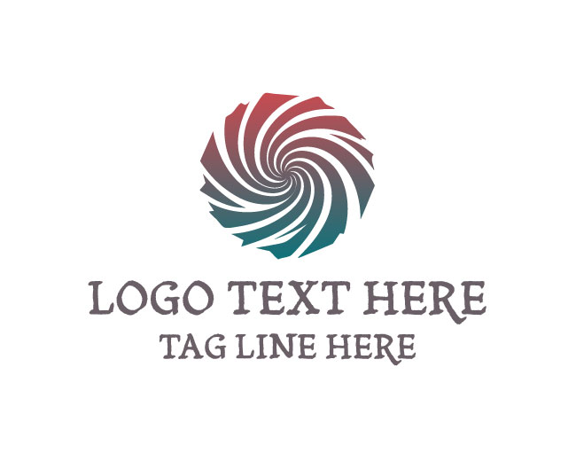 Abstract Motion Swirl Logo
