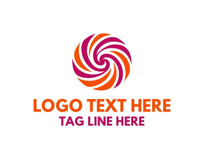Abstract Vortex Logo
