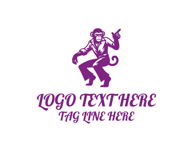Funky Dance Monkey Logo