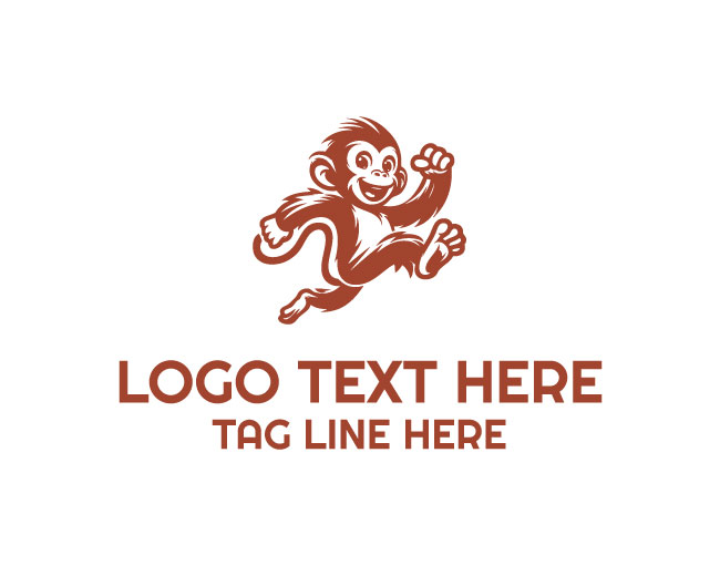 Disco Monkey Jump Logo