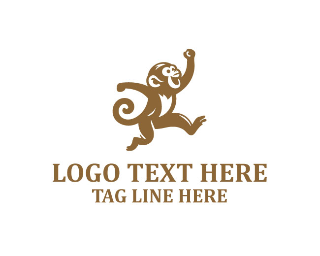 Disco Monkey Premium Logo