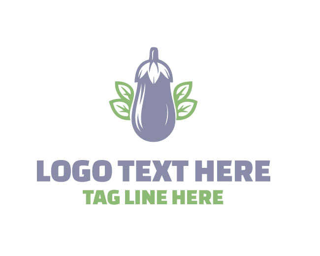 Eggplant Premium Logo