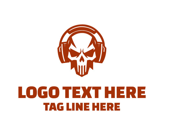 Skull Streamer Logo