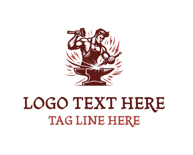Legendary Blacksmith Logo