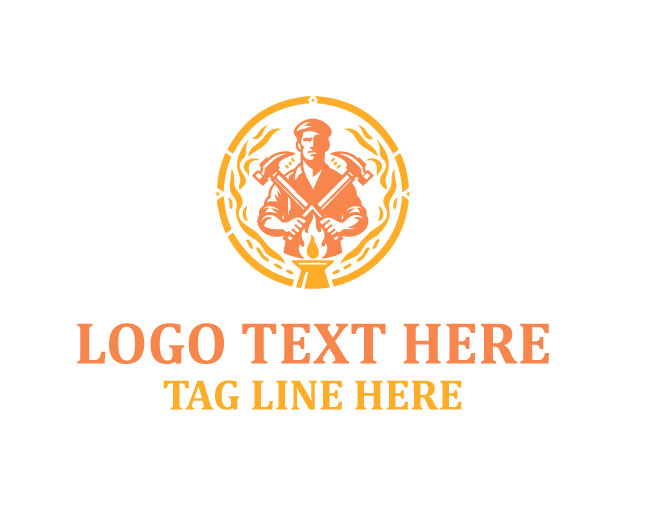 Molten Forge Warrior Logo