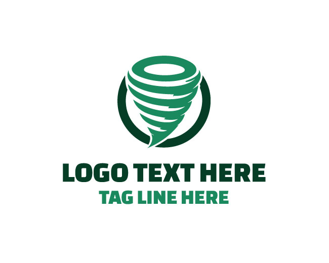 Fierce Tornado Swirl Logo