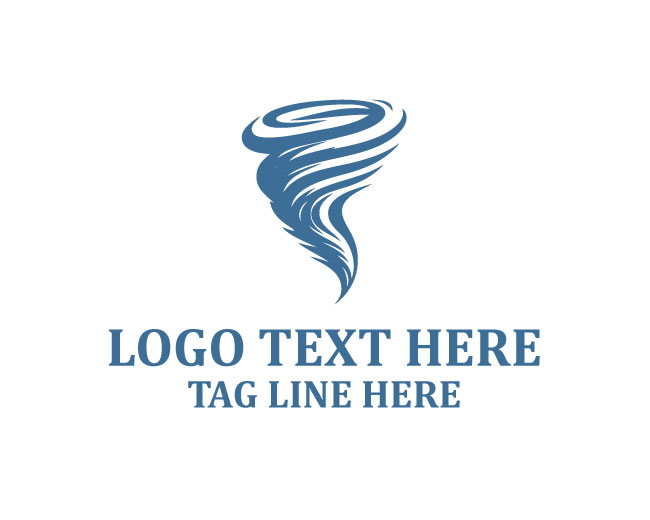 Electric Tornado Swirl Logo