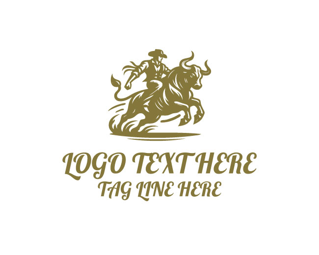 Rodeo Bull Logo