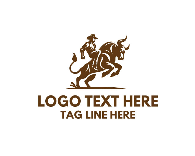 Fierce Bull Riding Logo