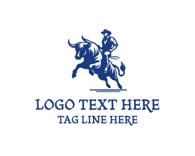 Rodeo Cowboy Hat Logo