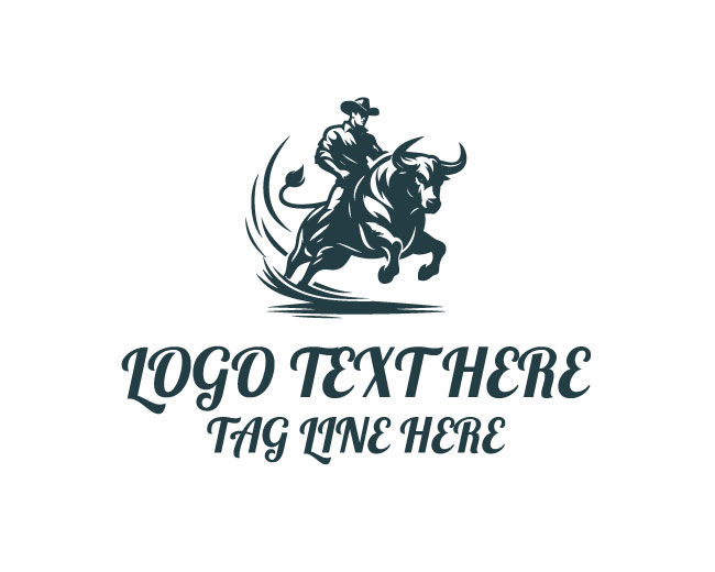 Desert Bull Riding Logo