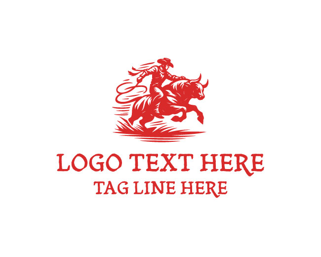 Rodeo Thunder Bull Logo