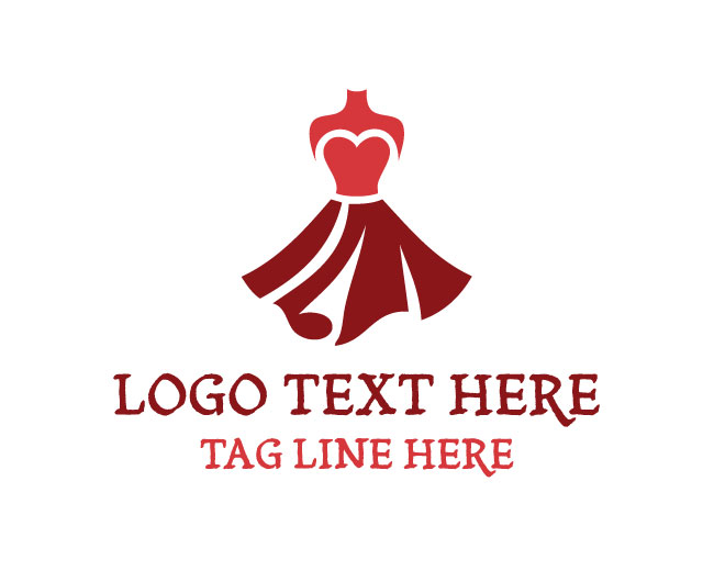 Cute Doll Dress Logo