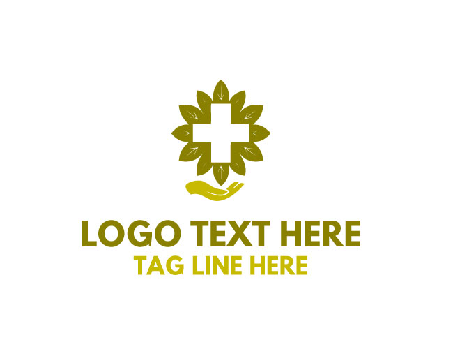 Organic Medical Cross Logo
