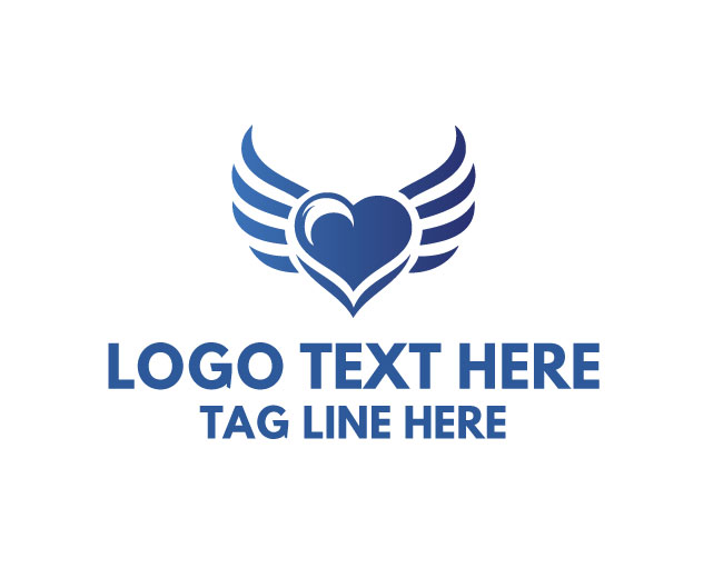 Velvet Winged Heart Logo