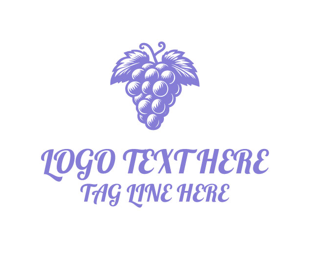  Vineyard Classic Grapes Logo