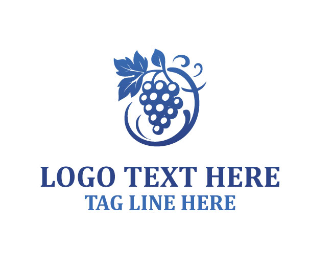Premium Vineyard Grapes Logo