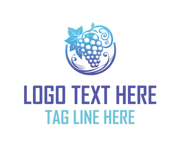 Royal Vineyard Grapes Logo