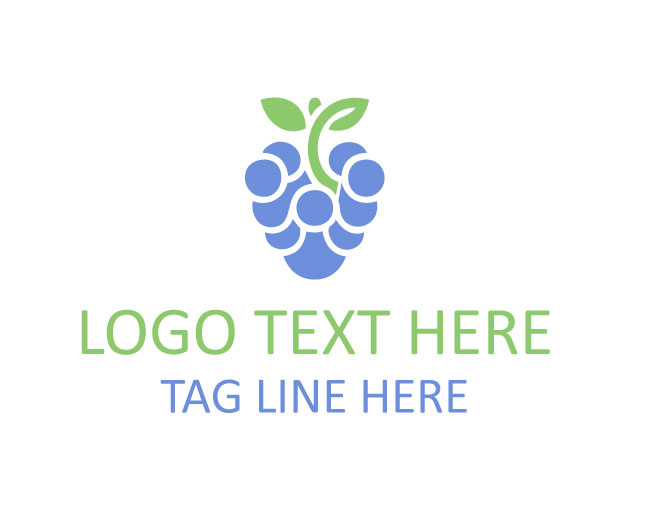 Pure Vine Grapes Logo