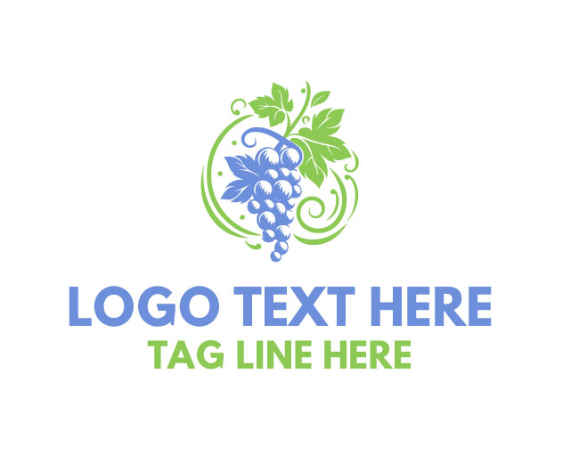 Heritage Vineyard Grapes Logo