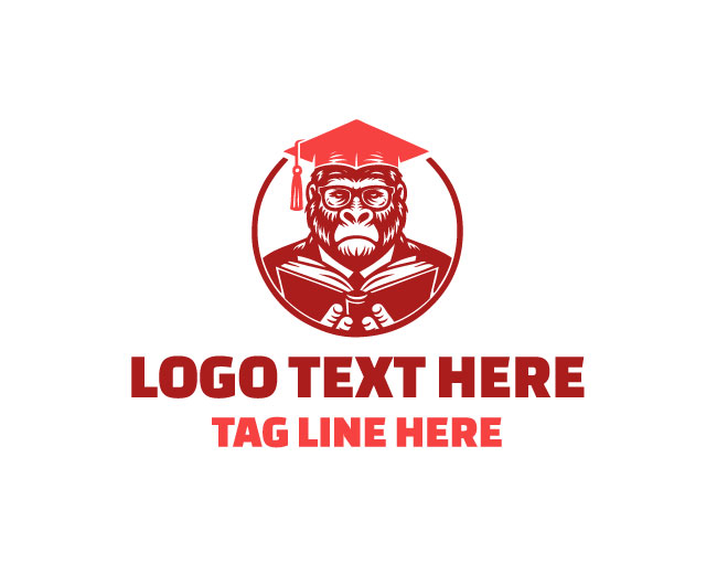 Jungle Reader Gorilla Logo