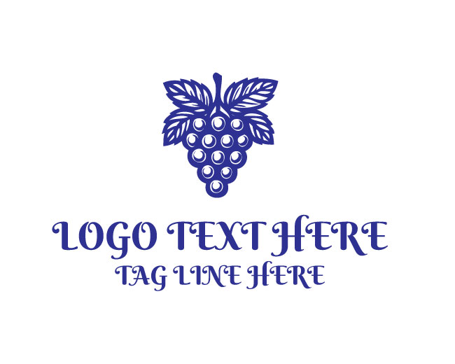 Signature Vineyard Grapes Logo