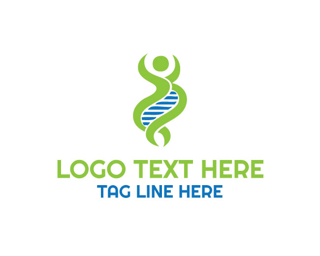 Human DNA Logo